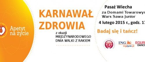 Międzynarodowy Dzień Walki z Rakiem – Karnawał Zdrowia w sercu Warszawy