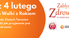 Zabłyśnij Zdrowiem w Dzień Walki Z Rakiem LIFESTYLE, Zdrowie - Już 4 lutego br. odbędzie się 4. edycja obchodów Światowego Dnia Walki z Rakiem. Z tej okazji stowarzyszenie Polskie Amazonki Ruch Społeczny zaprasza do udziału w energetycznym wydarzeniu pod hasłem „Zabłyśnij Zdrowiem” w warszawskich Złotych Tarasach.