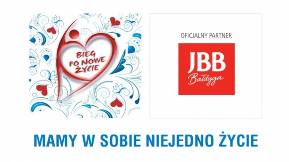 JBB Bałdyga oficjalnym Partnerem Biegu po Nowe Życie LIFESTYLE, Zdrowie - W styczniu 2018 r. Zakład JBB Bałdyga został oficjalnym Partnerem Biegu po Nowe Życie – akcji prospołecznej, której celem jest edukacja w zakresie transplantacji narządów. Symboliczny bieg z udziałem gwiazd odbędzie się 7 kwietnia 2018 roku w Wiśle.