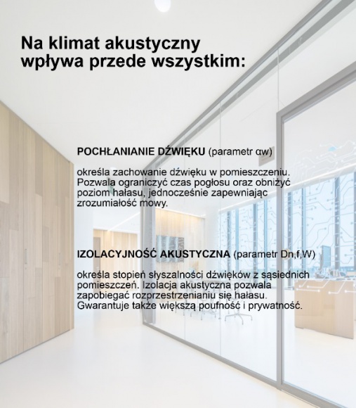 Nowe rozwiązania akustyczne dla biur LIFESTYLE, Zdrowie - Stworzenie przestrzeni biurowych sprzyjających rozwojowi i zdrowiu pracowników to nie lada wyzwanie dla architektów.