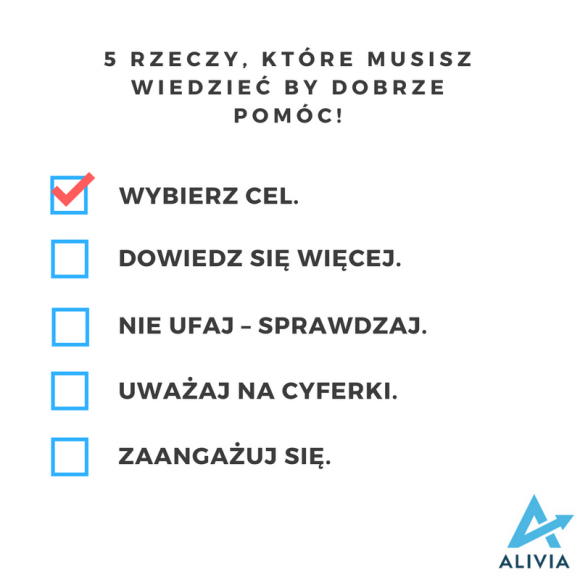 1% - pięć rzeczy, które musisz wiedzieć by dobrze pomóc LIFESTYLE, Zdrowie - Pięć rzeczy, które musisz wiedzieć by dobrze pomagać!