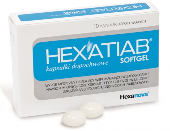 HEXATIAB® – pierwsza pomoc w leczeniu infekcji intymnych LIFESTYLE, Zdrowie - Nawet do 40% zakażeń powraca już w ciągu roku. W walce z infekcjami bakteryjnymi, grzybicznymi i wirusowymi skutecznie pomogą kapsułki dopochwowe HEXATIAB® – wyrób medyczny rekomendowany przez specjalistów* z aktywnym srebrem TIAB.