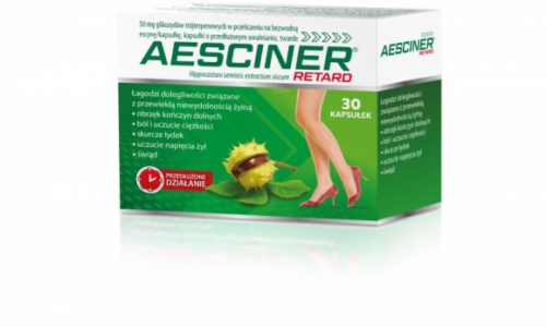 Aesciner® Retard – gdy masz problem z obrzękami