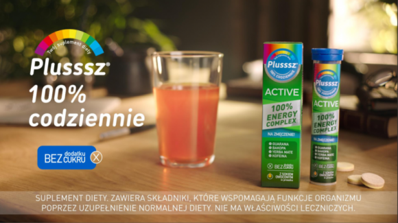 PLUSSSZ ACTIVE 100% ENERGY COMPLEX – daj z siebie 100%! LIFESTYLE, Zdrowie - Potrzebujesz 100% koncentracji na ważnym spotkaniu w pracy? A może 100% naładowanych baterii do nauki przed sesją? Odpowiedzią jest PLUSSSZ ACTIVE 100% ENERGY COMPLEX.