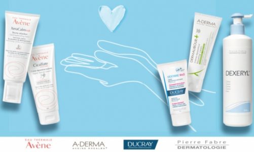 AVENE, A-DERMA, DUCRAY oraz DEXERYL wspierają polskie szpitale