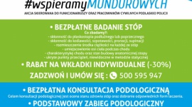 Akcja wspieramyMUNDUROWYCH LIFESTYLE, Zdrowie - Lato to ciężki okres dla policji, nie tylko ze względu na wzmożony, wakacyjny ruch na drogach.